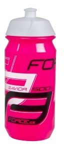 Flasche FORCE SAVIOR 0,5 l, rosa-weiß-schwarz, 4,5EUR, 25185
